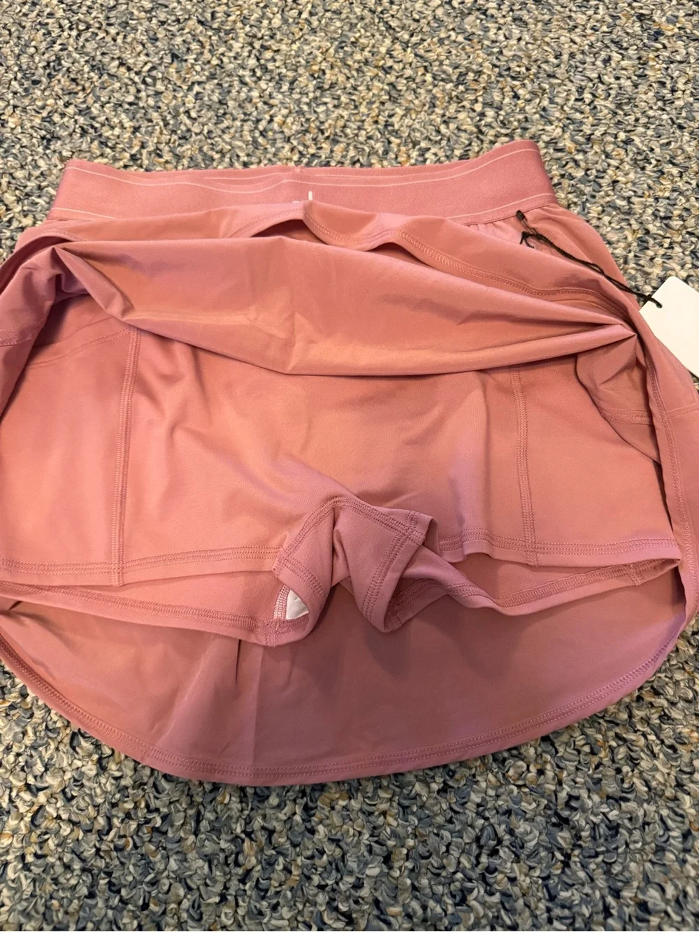 NWT ALO YOGA Match Point Skirt Pink Wild Rose